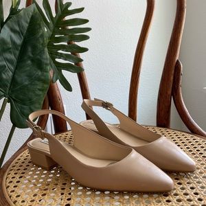 Alex Marie sling back pointed heels